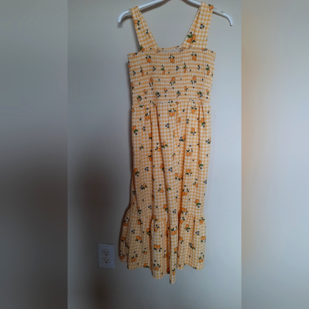 Girls dress LCW 13-14 yellow